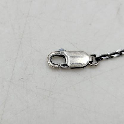 【中古品】【メンズ/レディース】 M'S COLLECTION エムズコレクション THORN CROSS PENDANT NECKLACE M XP-015 925 ソーン クロス ペンダント ネックレス M アクセサリー 192-260805-ay-16-izu カラー：シルバー 万代Net店