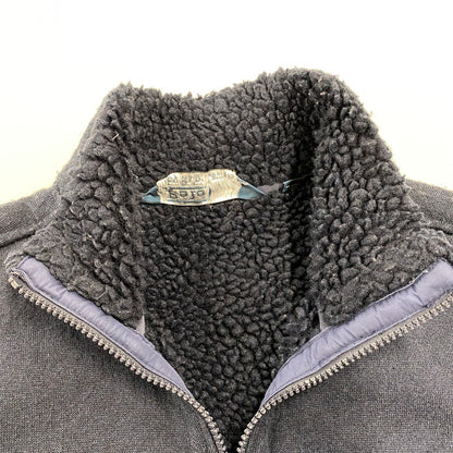 【現状渡し品】【メンズ】 POLO BY RALPH LAUREN ポロバイラルフローレン ELBOW PATCH BOA LINER FLEECE JACKET エルボー パッチ ボア ライナー フリース ジャケット 146-260805-yn-07-izu サイズ：M カラー：ネイビー 万代Net店