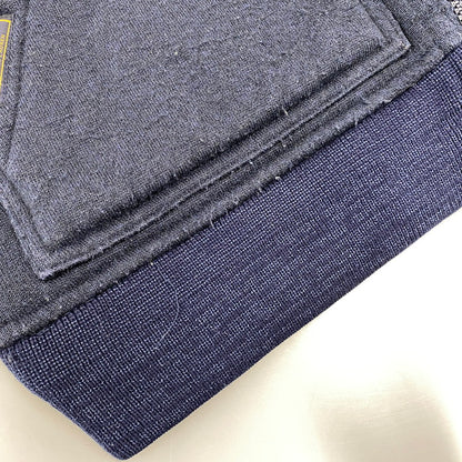 【現状渡し品】【メンズ】 POLO BY RALPH LAUREN ポロバイラルフローレン ELBOW PATCH BOA LINER FLEECE JACKET エルボー パッチ ボア ライナー フリース ジャケット 146-260805-yn-07-izu サイズ：M カラー：ネイビー 万代Net店