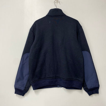 【現状渡し品】【メンズ】 POLO BY RALPH LAUREN ポロバイラルフローレン ELBOW PATCH BOA LINER FLEECE JACKET エルボー パッチ ボア ライナー フリース ジャケット 146-260805-yn-07-izu サイズ：M カラー：ネイビー 万代Net店
