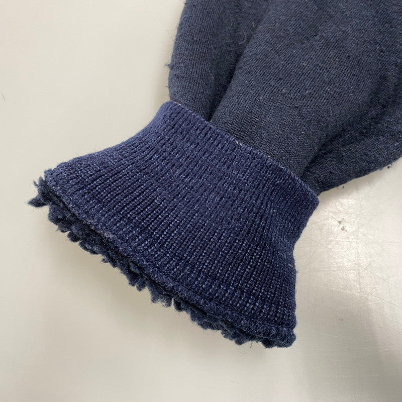 【現状渡し品】【メンズ】 POLO BY RALPH LAUREN ポロバイラルフローレン ELBOW PATCH BOA LINER FLEECE JACKET エルボー パッチ ボア ライナー フリース ジャケット 146-260805-yn-07-izu サイズ：M カラー：ネイビー 万代Net店