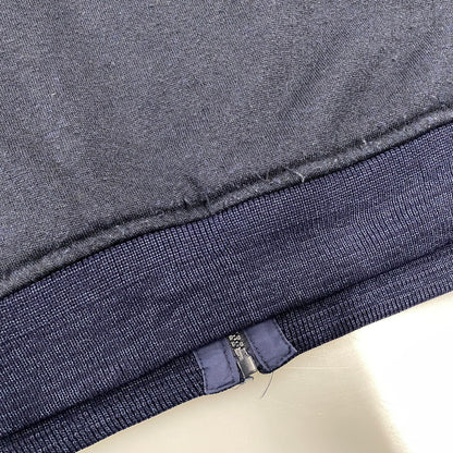 【現状渡し品】【メンズ】 POLO BY RALPH LAUREN ポロバイラルフローレン ELBOW PATCH BOA LINER FLEECE JACKET エルボー パッチ ボア ライナー フリース ジャケット 146-260805-yn-07-izu サイズ：M カラー：ネイビー 万代Net店