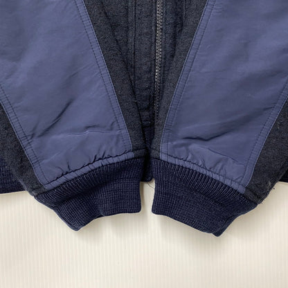 【現状渡し品】【メンズ】 POLO BY RALPH LAUREN ポロバイラルフローレン ELBOW PATCH BOA LINER FLEECE JACKET エルボー パッチ ボア ライナー フリース ジャケット 146-260805-yn-07-izu サイズ：M カラー：ネイビー 万代Net店