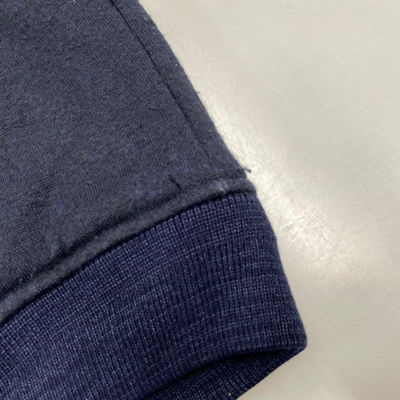 【現状渡し品】【メンズ】 POLO BY RALPH LAUREN ポロバイラルフローレン ELBOW PATCH BOA LINER FLEECE JACKET エルボー パッチ ボア ライナー フリース ジャケット 146-260805-yn-07-izu サイズ：M カラー：ネイビー 万代Net店