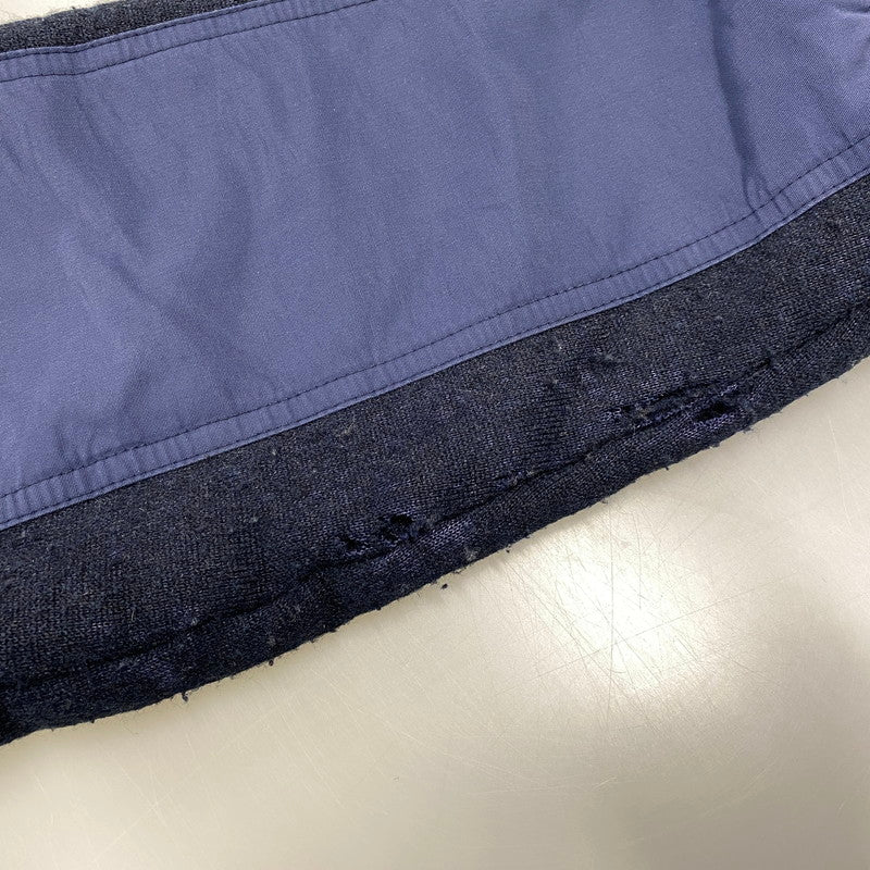 【現状渡し品】【メンズ】 POLO BY RALPH LAUREN ポロバイラルフローレン ELBOW PATCH BOA LINER FLEECE JACKET エルボー パッチ ボア ライナー フリース ジャケット 146-260805-yn-07-izu サイズ：M カラー：ネイビー 万代Net店