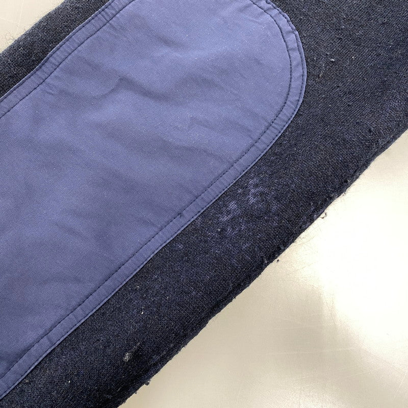 【現状渡し品】【メンズ】 POLO BY RALPH LAUREN ポロバイラルフローレン ELBOW PATCH BOA LINER FLEECE JACKET エルボー パッチ ボア ライナー フリース ジャケット 146-260805-yn-07-izu サイズ：M カラー：ネイビー 万代Net店