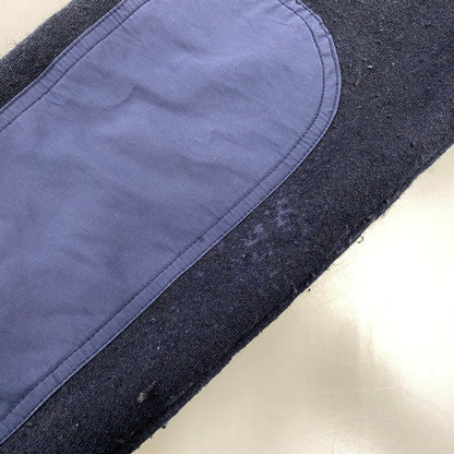 【現状渡し品】【メンズ】 POLO BY RALPH LAUREN ポロバイラルフローレン ELBOW PATCH BOA LINER FLEECE JACKET エルボー パッチ ボア ライナー フリース ジャケット 146-260805-yn-07-izu サイズ：M カラー：ネイビー 万代Net店