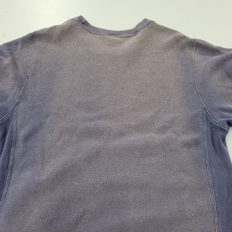 【現状渡し品】【メンズ】 CHAMPION チャンピオン × SHIPS シップス C8-N010 別注 HAND POCKET REVERSE WEAVE FADE SWEATSHIRT スウェットシャツ トップス 148-260812-kh-06-izu サイズ：L カラー：ネイビー 万代Net店