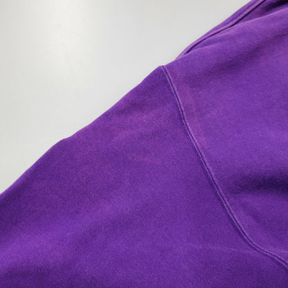 【現状渡し品】【メンズ】 XLARGE エクストララージ 101224012014 XL RECORDS HALF ZIP PULLOVER SWEAT レコーズ ハーフ ジップ プルオーバー スウェット トップス 142-260812-kh-07-izu サイズ：XL カラー：パープル 万代Net店