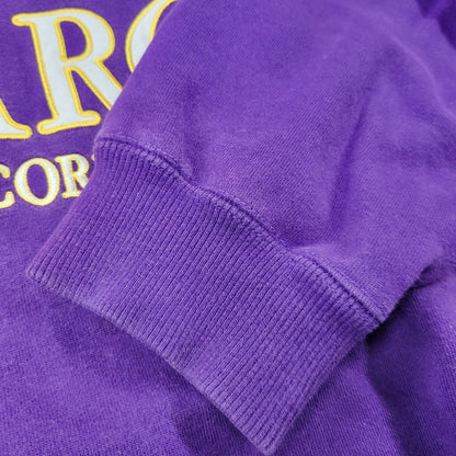 【現状渡し品】【メンズ】 XLARGE エクストララージ 101224012014 XL RECORDS HALF ZIP PULLOVER SWEAT レコーズ ハーフ ジップ プルオーバー スウェット トップス 142-260812-kh-07-izu サイズ：XL カラー：パープル 万代Net店