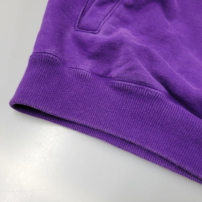 【現状渡し品】【メンズ】 XLARGE エクストララージ 101224012014 XL RECORDS HALF ZIP PULLOVER SWEAT レコーズ ハーフ ジップ プルオーバー スウェット トップス 142-260812-kh-07-izu サイズ：XL カラー：パープル 万代Net店