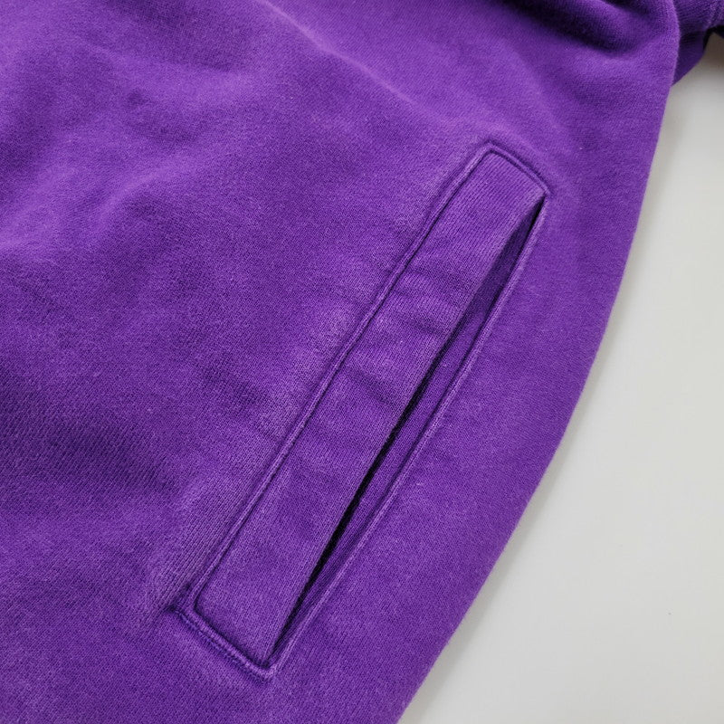 【現状渡し品】【メンズ】 XLARGE エクストララージ 101224012014 XL RECORDS HALF ZIP PULLOVER SWEAT レコーズ ハーフ ジップ プルオーバー スウェット トップス 142-260812-kh-07-izu サイズ：XL カラー：パープル 万代Net店