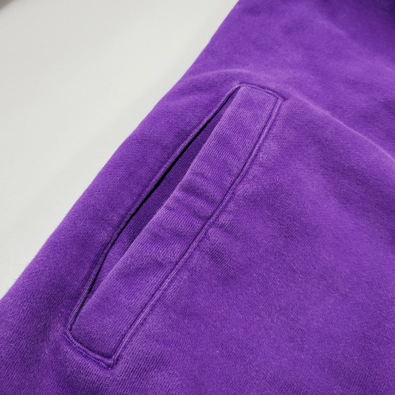 【現状渡し品】【メンズ】 XLARGE エクストララージ 101224012014 XL RECORDS HALF ZIP PULLOVER SWEAT レコーズ ハーフ ジップ プルオーバー スウェット トップス 142-260812-kh-07-izu サイズ：XL カラー：パープル 万代Net店