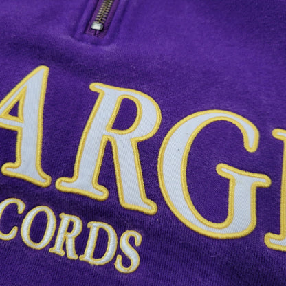 【現状渡し品】【メンズ】 XLARGE エクストララージ 101224012014 XL RECORDS HALF ZIP PULLOVER SWEAT レコーズ ハーフ ジップ プルオーバー スウェット トップス 142-260812-kh-07-izu サイズ：XL カラー：パープル 万代Net店