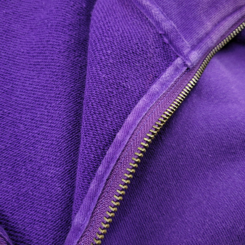 【現状渡し品】【メンズ】 XLARGE エクストララージ 101224012014 XL RECORDS HALF ZIP PULLOVER SWEAT レコーズ ハーフ ジップ プルオーバー スウェット トップス 142-260812-kh-07-izu サイズ：XL カラー：パープル 万代Net店