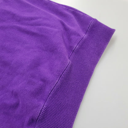 【現状渡し品】【メンズ】 XLARGE エクストララージ 101224012014 XL RECORDS HALF ZIP PULLOVER SWEAT レコーズ ハーフ ジップ プルオーバー スウェット トップス 142-260812-kh-07-izu サイズ：XL カラー：パープル 万代Net店