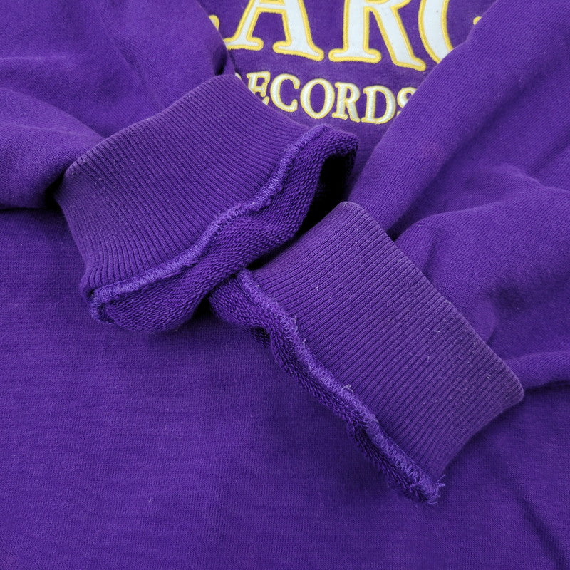 【現状渡し品】【メンズ】 XLARGE エクストララージ 101224012014 XL RECORDS HALF ZIP PULLOVER SWEAT レコーズ ハーフ ジップ プルオーバー スウェット トップス 142-260812-kh-07-izu サイズ：XL カラー：パープル 万代Net店