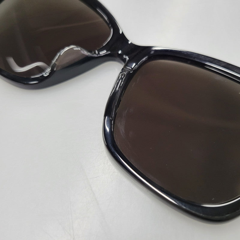 【中古品】【メンズ/レディース】 BALENCIAGA バレンシアガ SQUARE SUNGLASSES BB0102SA スクエア サングラス 小物 服飾雑貨 183-260805-ay-15-izu サイズ：57口16-145 カラー：ブラック 万代Net店