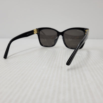 【中古品】【メンズ/レディース】 BALENCIAGA バレンシアガ SQUARE SUNGLASSES BB0102SA スクエア サングラス 小物 服飾雑貨 183-260805-ay-15-izu サイズ：57口16-145 カラー：ブラック 万代Net店