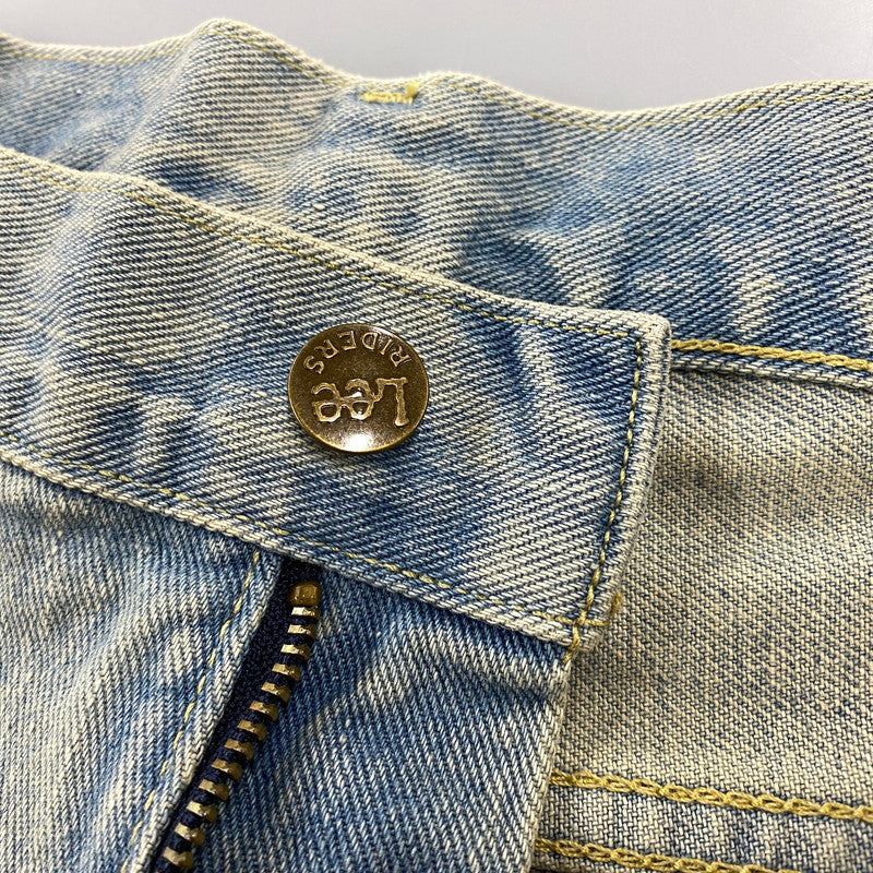 【中古品】【メンズ】 Lee リー RIDER WIDE SHORTS LM9831 ライダー ワイド ショーツ ショートパンツ 158-260814-as-03-izu サイズ：M カラー：ライトインディゴ 万代Net店