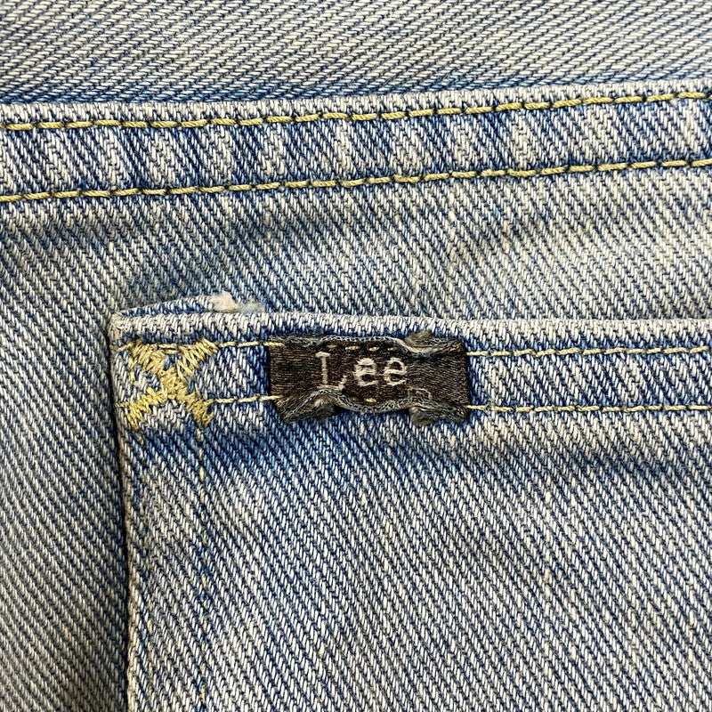【中古品】【メンズ】 Lee リー RIDER WIDE SHORTS LM9831 ライダー ワイド ショーツ ショートパンツ 158-260814-as-03-izu サイズ：M カラー：ライトインディゴ 万代Net店