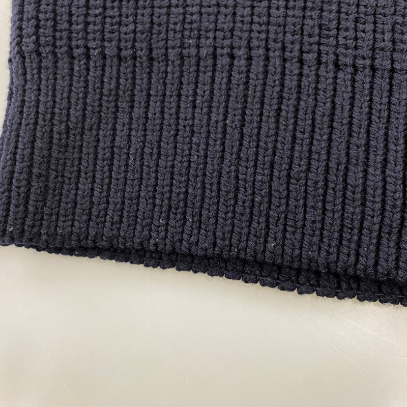【中古品】【メンズ】 DRIS VAN NOTTEN ドリスヴァンノッテン 242-021232-9706-509 24AW MONTY 9706 M.K.SWEATER セーター 141-260805-yn-04-izu サイズ：M カラー：ネイビー 万代Net店