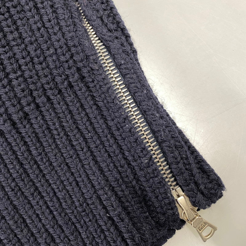 【中古品】【メンズ】 DRIS VAN NOTTEN ドリスヴァンノッテン 242-021232-9706-509 24AW MONTY 9706 M.K.SWEATER セーター 141-260805-yn-04-izu サイズ：M カラー：ネイビー 万代Net店