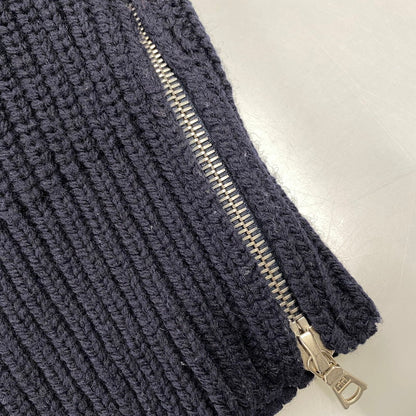 【中古品】【メンズ】 DRIS VAN NOTTEN ドリスヴァンノッテン 242-021232-9706-509 24AW MONTY 9706 M.K.SWEATER セーター 141-260805-yn-04-izu サイズ：M カラー：ネイビー 万代Net店