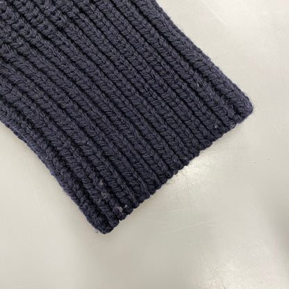 【中古品】【メンズ】 DRIS VAN NOTTEN ドリスヴァンノッテン 242-021232-9706-509 24AW MONTY 9706 M.K.SWEATER セーター 141-260805-yn-04-izu サイズ：M カラー：ネイビー 万代Net店