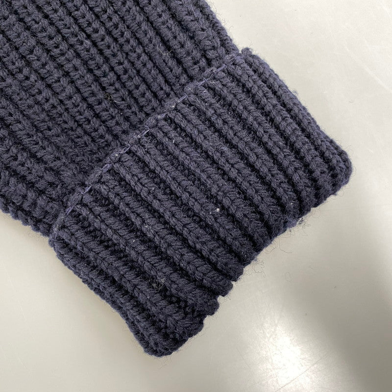 【中古品】【メンズ】 DRIS VAN NOTTEN ドリスヴァンノッテン 242-021232-9706-509 24AW MONTY 9706 M.K.SWEATER セーター 141-260805-yn-04-izu サイズ：M カラー：ネイビー 万代Net店