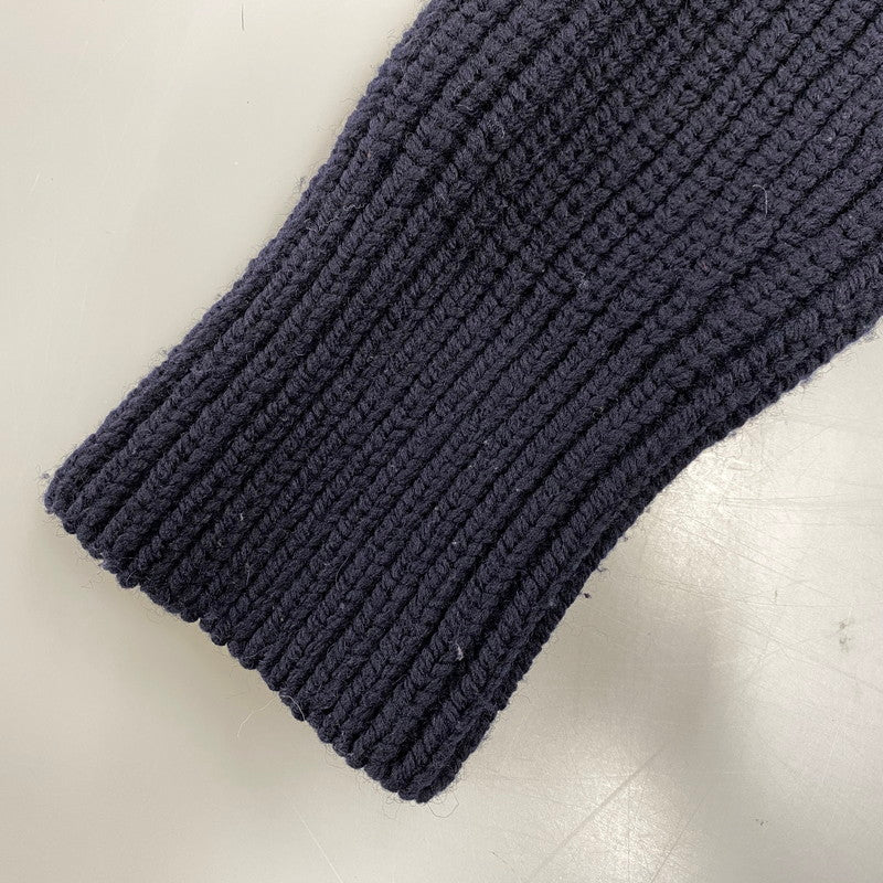 【中古品】【メンズ】 DRIS VAN NOTTEN ドリスヴァンノッテン 242-021232-9706-509 24AW MONTY 9706 M.K.SWEATER セーター 141-260805-yn-04-izu サイズ：M カラー：ネイビー 万代Net店