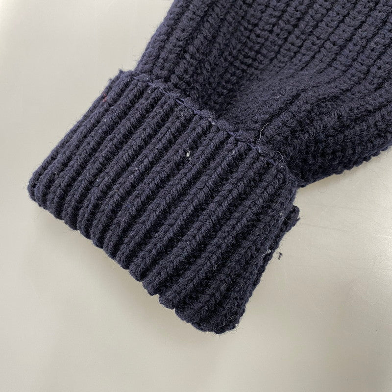 【中古品】【メンズ】 DRIS VAN NOTTEN ドリスヴァンノッテン 242-021232-9706-509 24AW MONTY 9706 M.K.SWEATER セーター 141-260805-yn-04-izu サイズ：M カラー：ネイビー 万代Net店