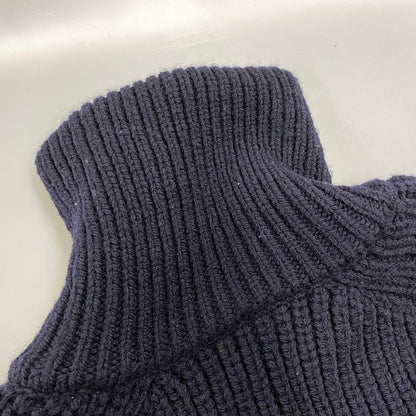 【中古品】【メンズ】 DRIS VAN NOTTEN ドリスヴァンノッテン 242-021232-9706-509 24AW MONTY 9706 M.K.SWEATER セーター 141-260805-yn-04-izu サイズ：M カラー：ネイビー 万代Net店