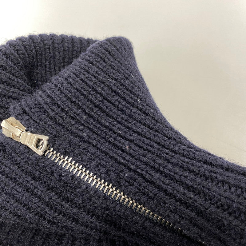 【中古品】【メンズ】 DRIS VAN NOTTEN ドリスヴァンノッテン 242-021232-9706-509 24AW MONTY 9706 M.K.SWEATER セーター 141-260805-yn-04-izu サイズ：M カラー：ネイビー 万代Net店