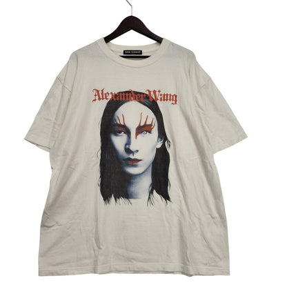 【中古品】【メンズ】 NON TROUVE ノン トルヴェ ALEXANDER WANG GRAPHIC SS TEE アレキサンダー ワン グラフィック ショートスリーブ Tシャツ 半袖　トップス 141-260812-yn-01-izu サイズ：不明 カラー：ホワイト 万代Net店