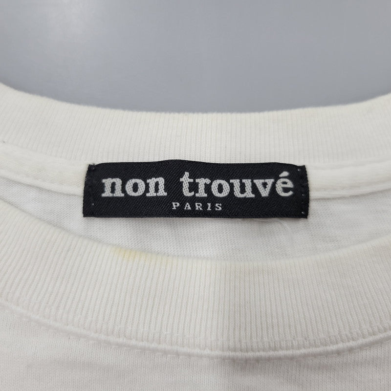 【中古品】【メンズ】 NON TROUVE ノン トルヴェ ALEXANDER WANG GRAPHIC SS TEE アレキサンダー ワン グラフィック ショートスリーブ Tシャツ 半袖　トップス 141-260812-yn-01-izu サイズ：不明 カラー：ホワイト 万代Net店