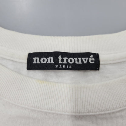 【中古品】【メンズ】 NON TROUVE ノン トルヴェ ALEXANDER WANG GRAPHIC SS TEE アレキサンダー ワン グラフィック ショートスリーブ Tシャツ 半袖　トップス 141-260812-yn-01-izu サイズ：不明 カラー：ホワイト 万代Net店