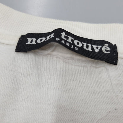 【中古品】【メンズ】 NON TROUVE ノン トルヴェ ALEXANDER WANG GRAPHIC SS TEE アレキサンダー ワン グラフィック ショートスリーブ Tシャツ 半袖　トップス 141-260812-yn-01-izu サイズ：不明 カラー：ホワイト 万代Net店