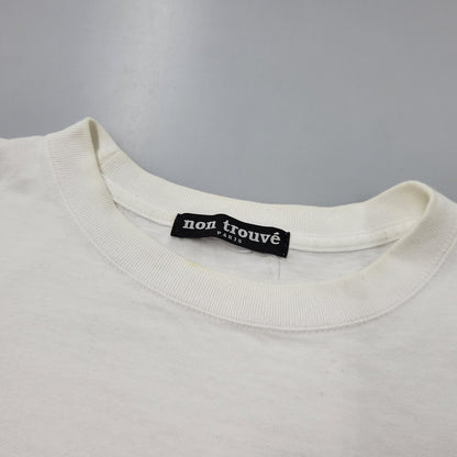 【中古品】【メンズ】 NON TROUVE ノン トルヴェ ALEXANDER WANG GRAPHIC SS TEE アレキサンダー ワン グラフィック ショートスリーブ Tシャツ 半袖　トップス 141-260812-yn-01-izu サイズ：不明 カラー：ホワイト 万代Net店