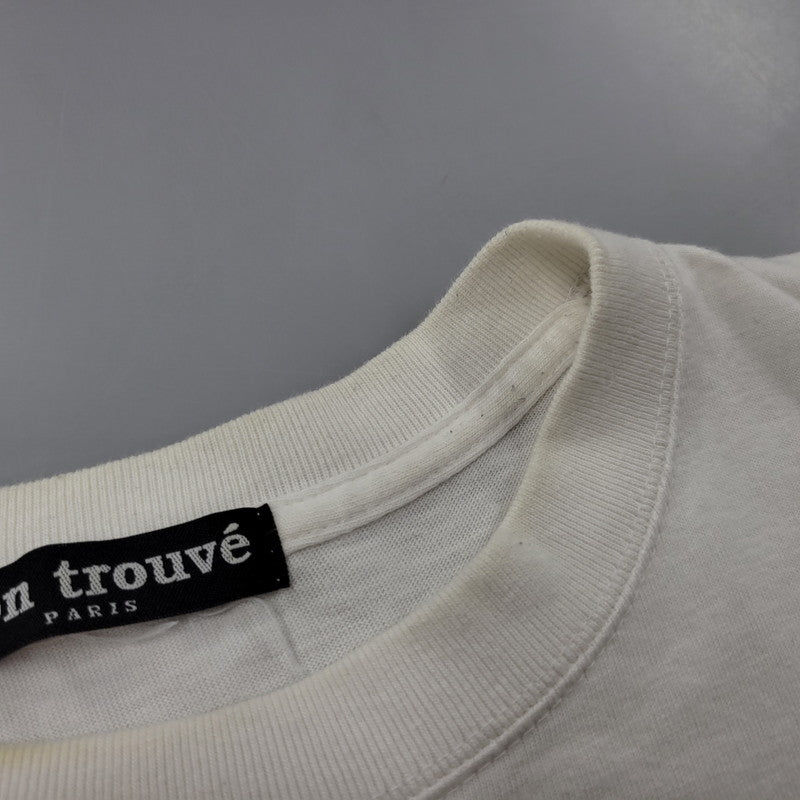 【中古品】【メンズ】 NON TROUVE ノン トルヴェ ALEXANDER WANG GRAPHIC SS TEE アレキサンダー ワン グラフィック ショートスリーブ Tシャツ 半袖　トップス 141-260812-yn-01-izu サイズ：不明 カラー：ホワイト 万代Net店