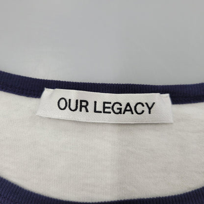 【中古品】【メンズ】 Our Legacy アワーレガシー 24SS TANKER T-SHIRT M2246TSS-24SS タンカー Tシャツ 半袖 トップス 141-260805-ay-11-izu サイズ：48 カラー：ホワイト 万代Net店