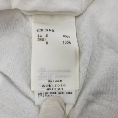 【中古品】【メンズ】 Our Legacy アワーレガシー 24SS TANKER T-SHIRT M2246TSS-24SS タンカー Tシャツ 半袖 トップス 141-260805-ay-11-izu サイズ：48 カラー：ホワイト 万代Net店