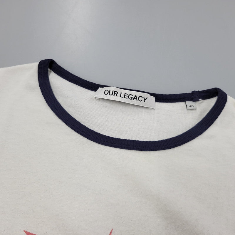 【中古品】【メンズ】 Our Legacy アワーレガシー 24SS TANKER T-SHIRT M2246TSS-24SS タンカー Tシャツ 半袖 トップス 141-260805-ay-11-izu サイズ：48 カラー：ホワイト 万代Net店