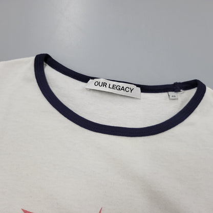 【中古品】【メンズ】 Our Legacy アワーレガシー 24SS TANKER T-SHIRT M2246TSS-24SS タンカー Tシャツ 半袖 トップス 141-260805-ay-11-izu サイズ：48 カラー：ホワイト 万代Net店