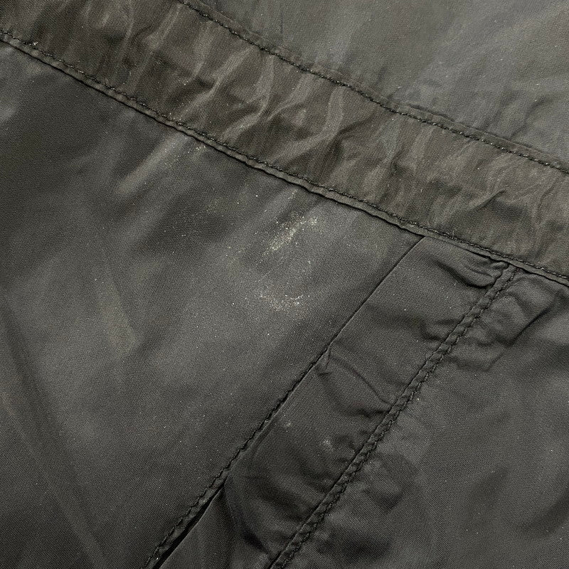 【中古品】【メンズ】 HELIOT EMIL エリオット エミル HALF ZIP NYLON SS PULLOVER ハーフジップ ナイロン ショートスリーブ プルオーバー 141-260805-yn-02-izu サイズ：XL カラー：ブラック 万代Net店