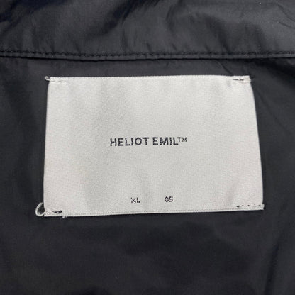 【中古品】【メンズ】 HELIOT EMIL エリオット エミル HALF ZIP NYLON SS PULLOVER ハーフジップ ナイロン ショートスリーブ プルオーバー 141-260805-yn-02-izu サイズ：XL カラー：ブラック 万代Net店