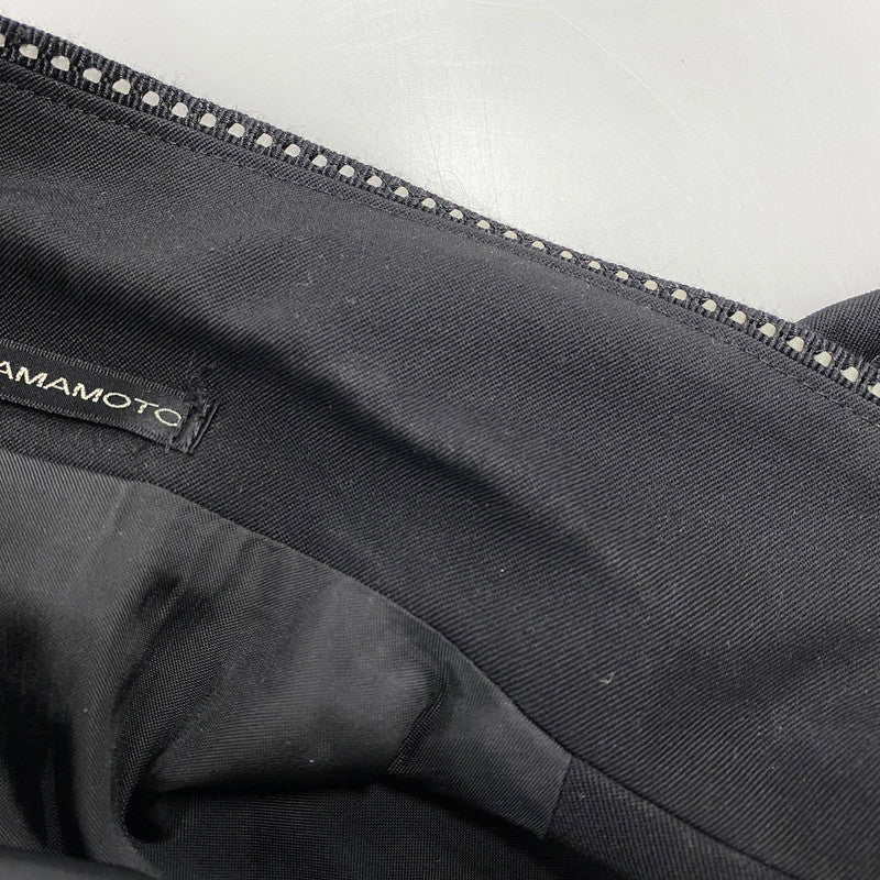 【現状渡し品】【メンズ】 YOHJI YAMAMOTO ヨウジヤマモト Y'S FOR MEN MQ-J25-180 03SS STITCH WOOL TAILORED JACKET ステッチ ウール テーラード ジャケット 140-260805-yn-01-izu サイズ：2 カラー：ブラック 万代Net店