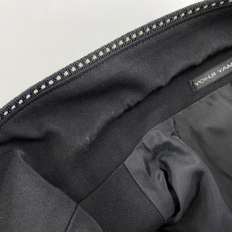 【現状渡し品】【メンズ】 YOHJI YAMAMOTO ヨウジヤマモト Y'S FOR MEN MQ-J25-180 03SS STITCH WOOL TAILORED JACKET ステッチ ウール テーラード ジャケット 140-260805-yn-01-izu サイズ：2 カラー：ブラック 万代Net店