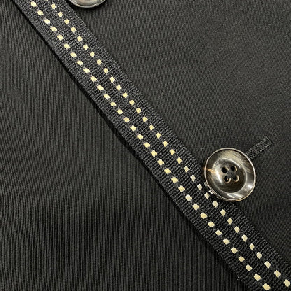 【現状渡し品】【メンズ】 YOHJI YAMAMOTO ヨウジヤマモト Y'S FOR MEN MQ-J25-180 03SS STITCH WOOL TAILORED JACKET ステッチ ウール テーラード ジャケット 140-260805-yn-01-izu サイズ：2 カラー：ブラック 万代Net店