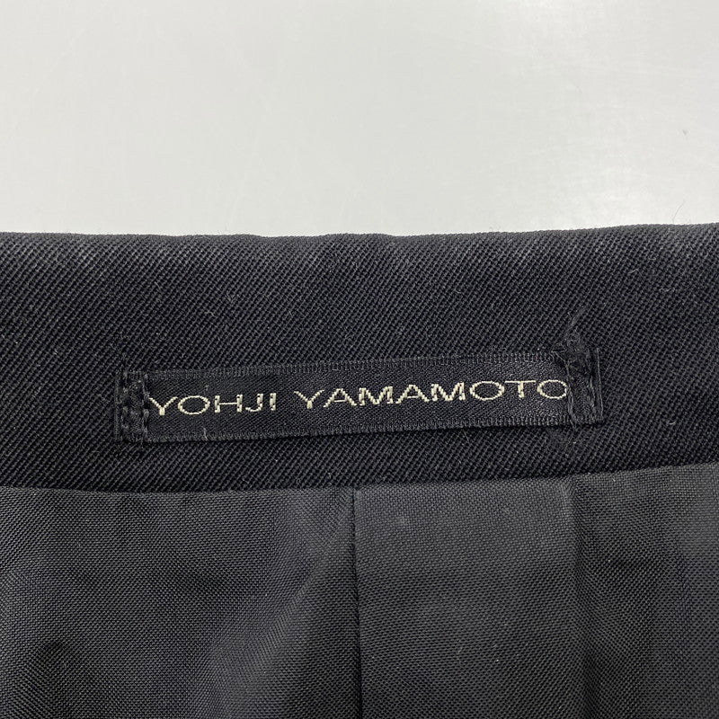 【現状渡し品】【メンズ】 YOHJI YAMAMOTO ヨウジヤマモト Y'S FOR MEN MQ-J25-180 03SS STITCH WOOL TAILORED JACKET ステッチ ウール テーラード ジャケット 140-260805-yn-01-izu サイズ：2 カラー：ブラック 万代Net店